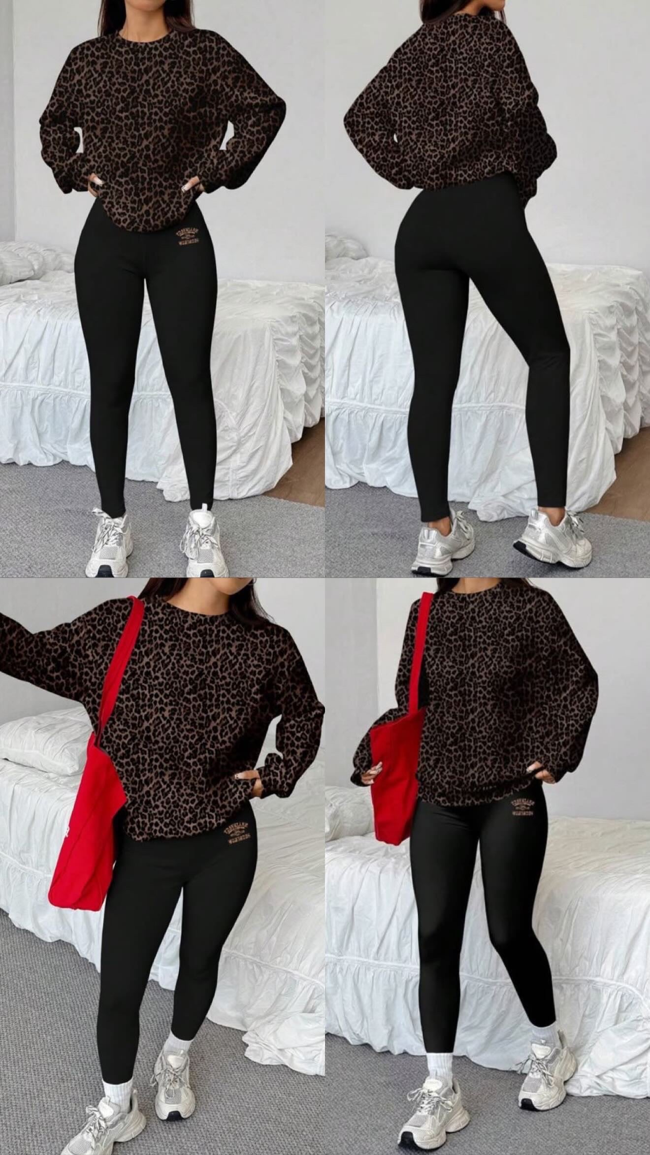 Leo leggings & sweater set