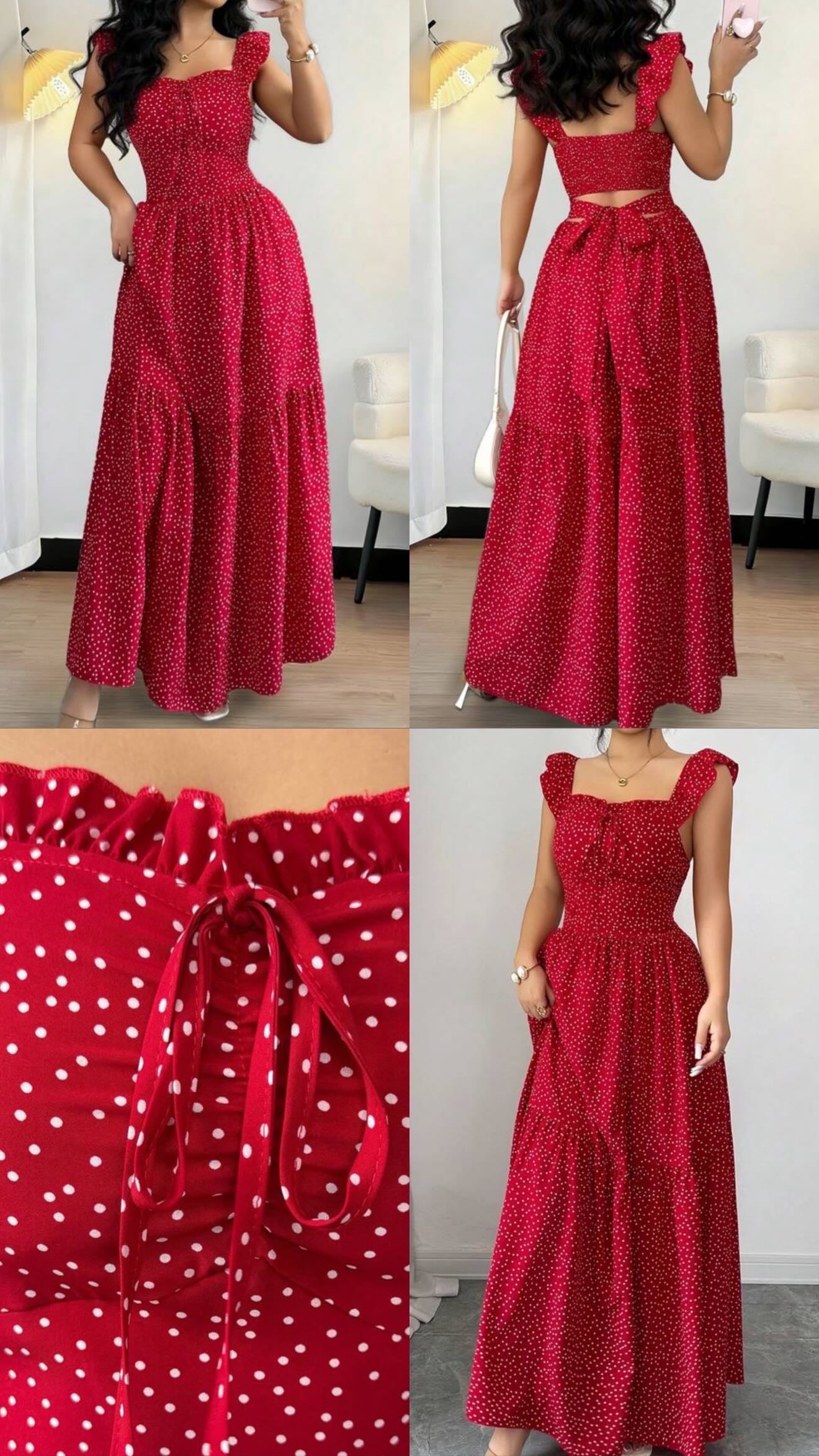 Polka dot dress