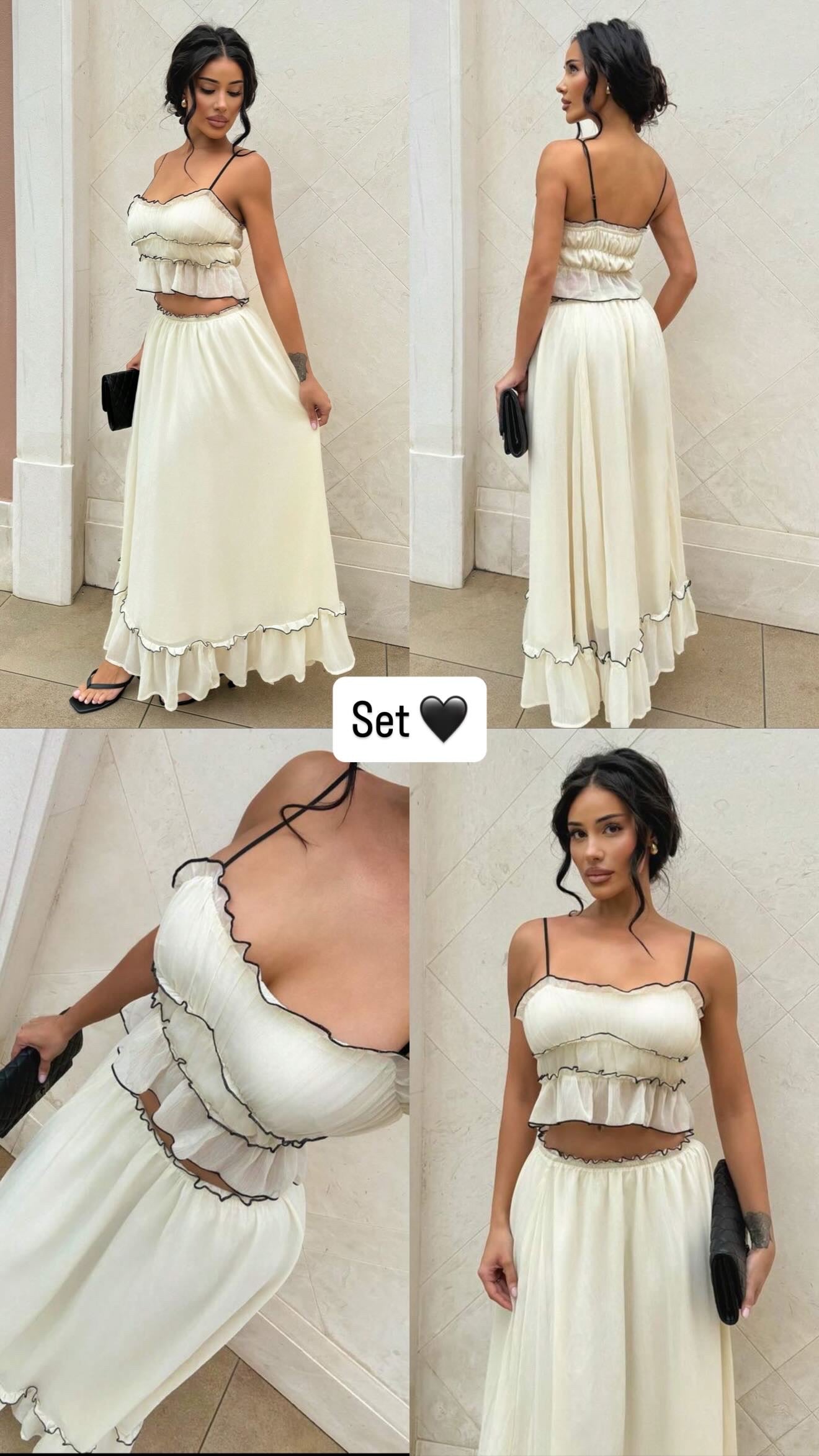 Skirt & Top Set