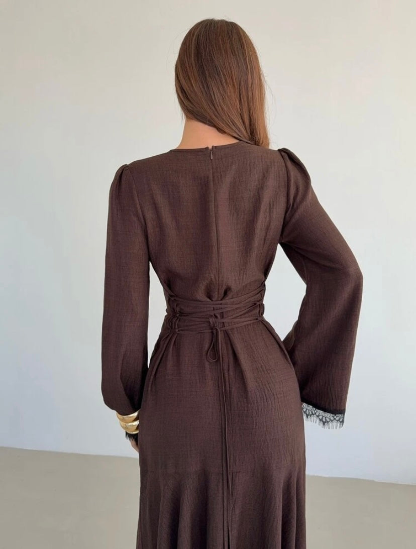Brown Dress