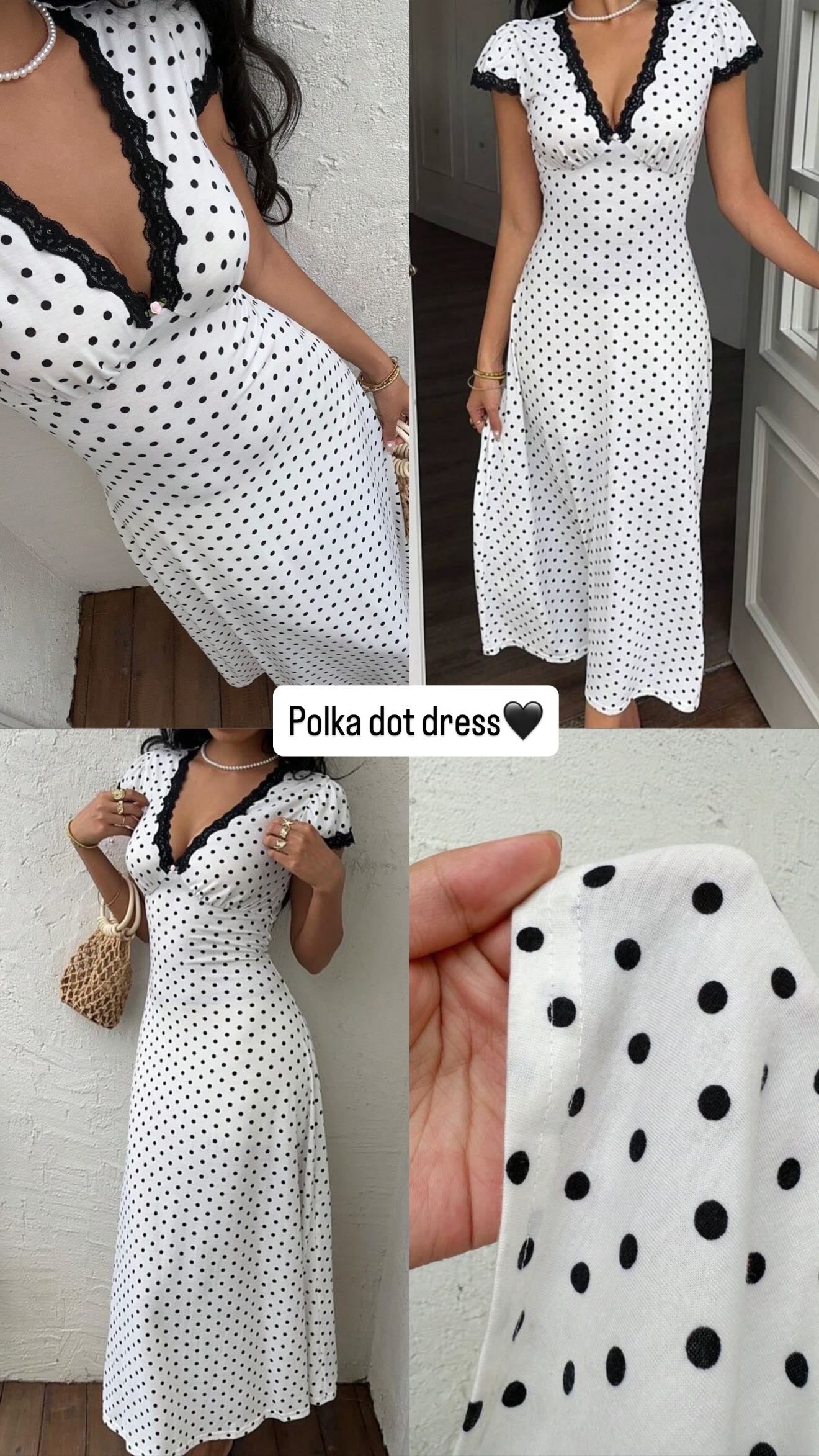 Polka dot dress