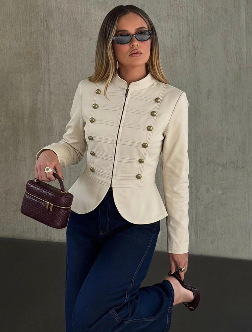 Beige Napoleon Jacket