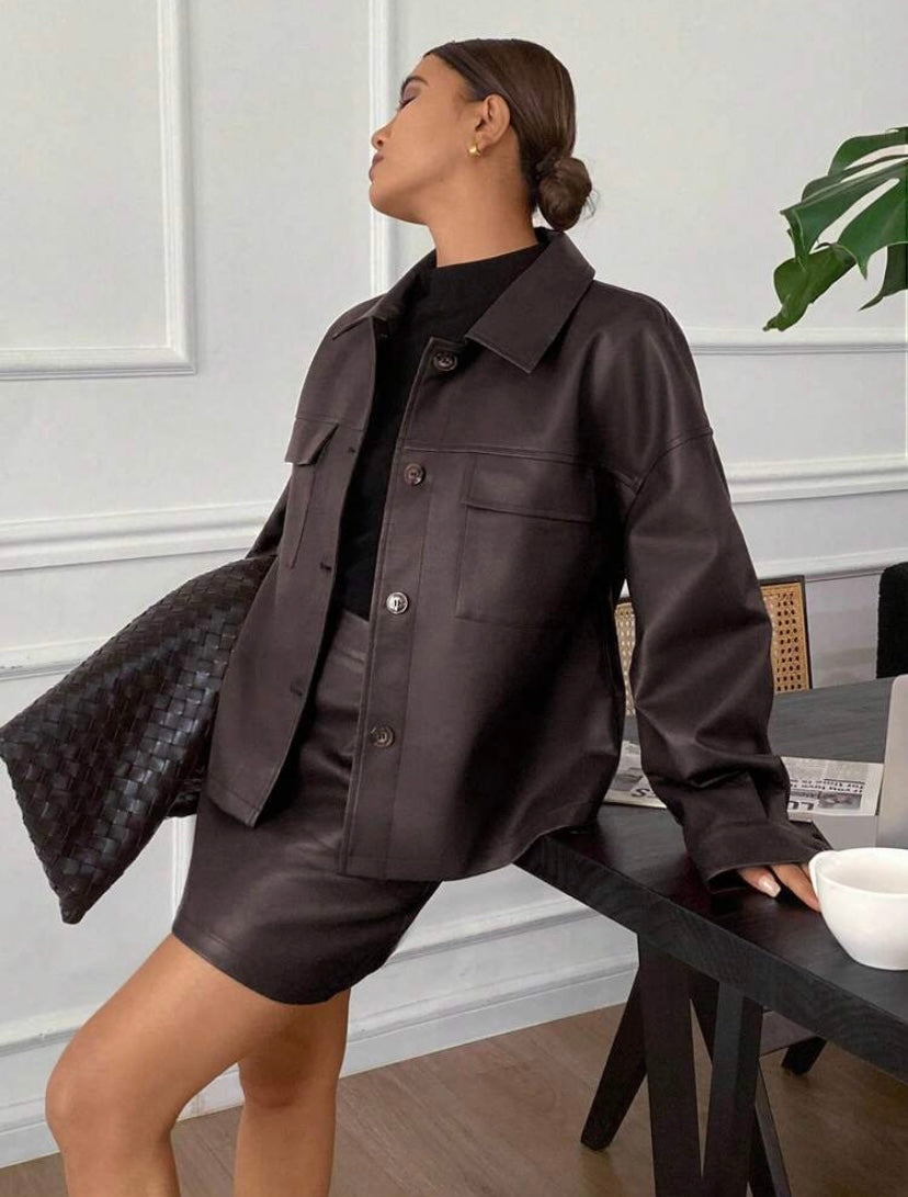 Faux Leather Set