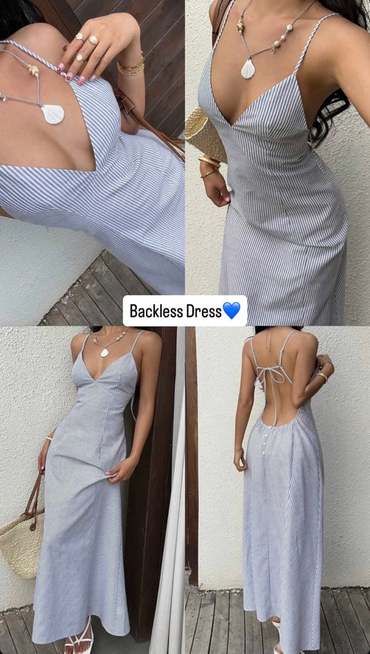 Backless Dress