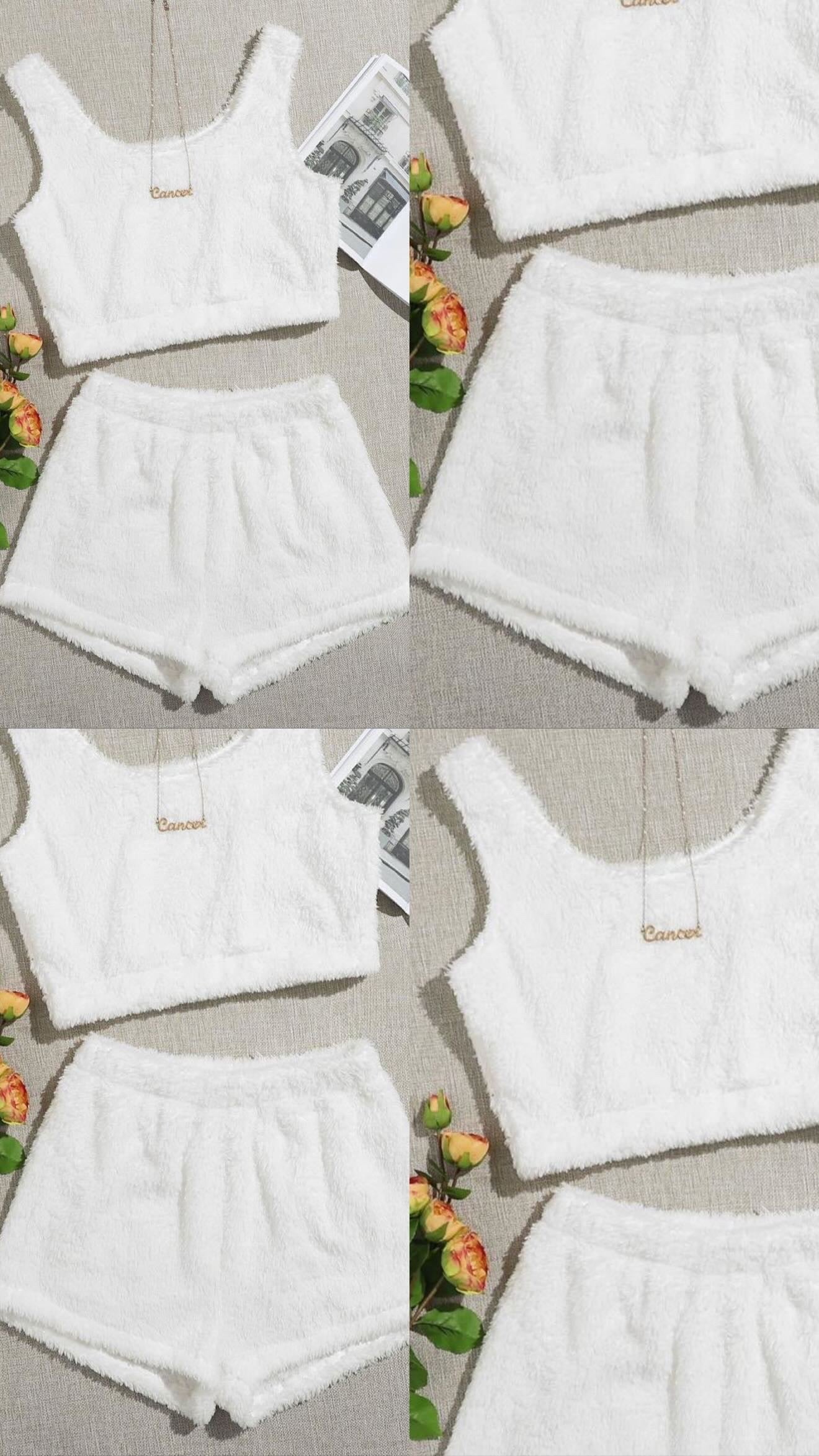 Cozy white set
