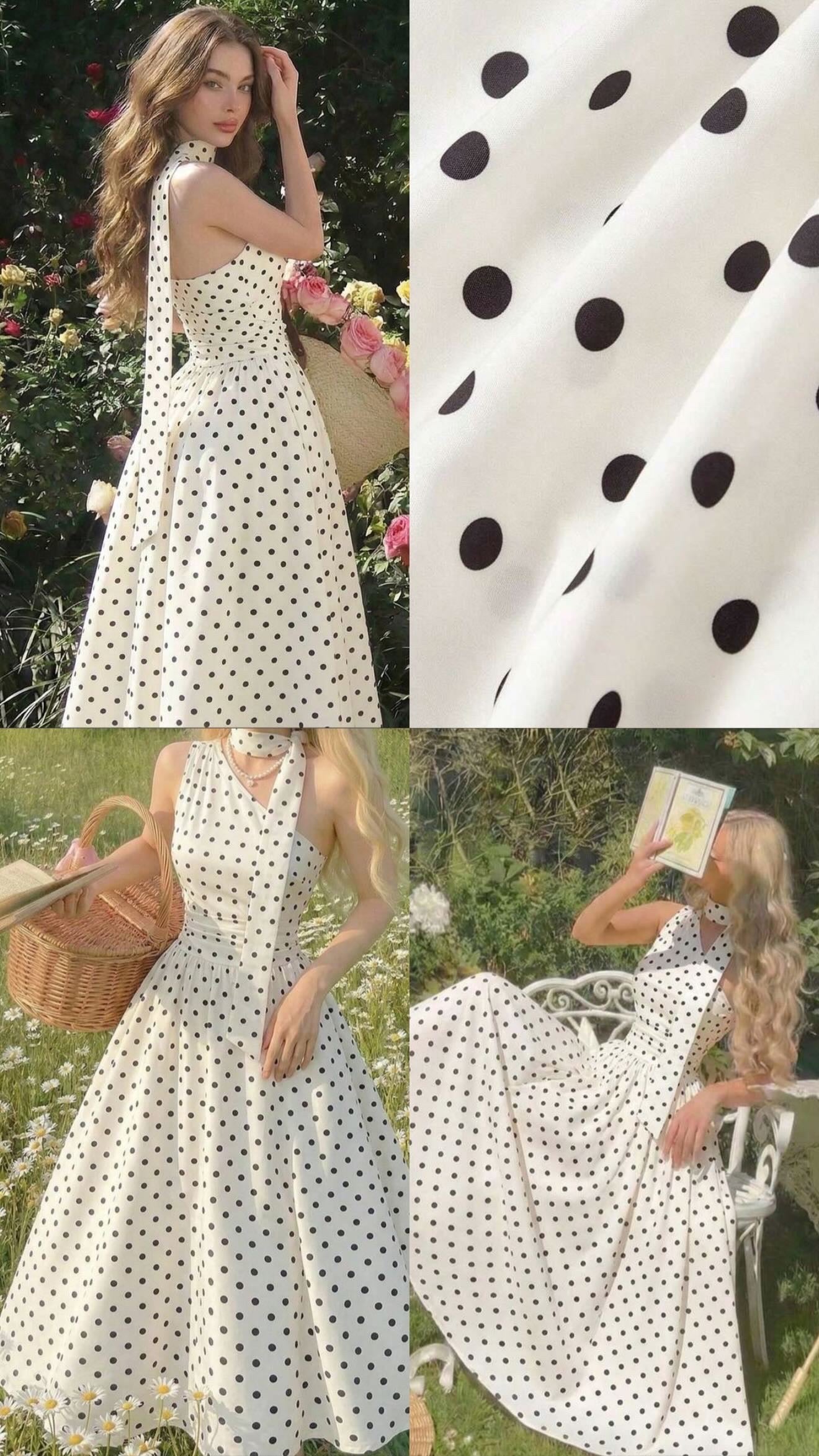 Polka dot dress
