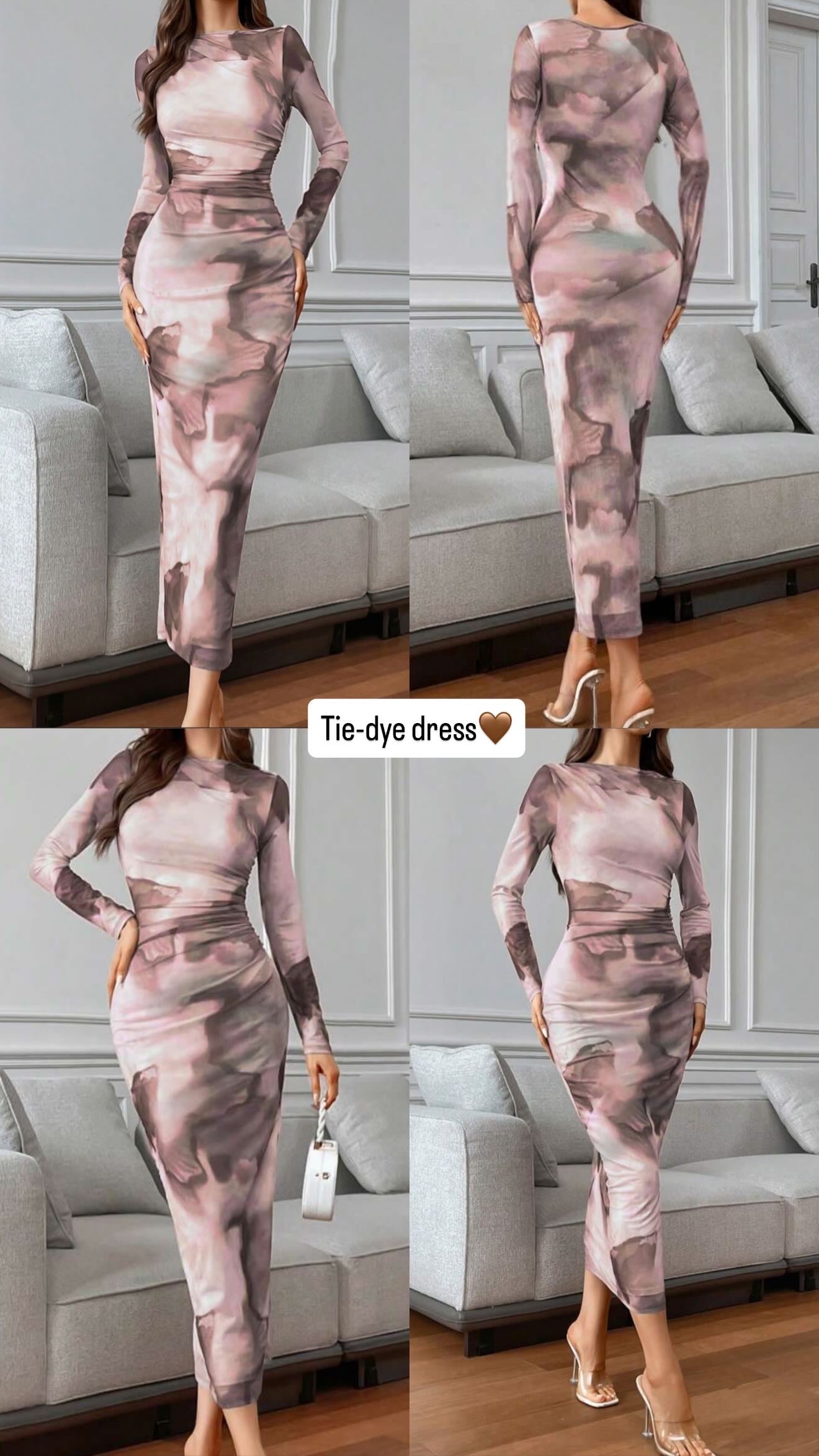 Tie dye dress