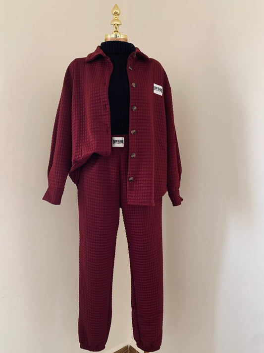 Laila Set Burgundy